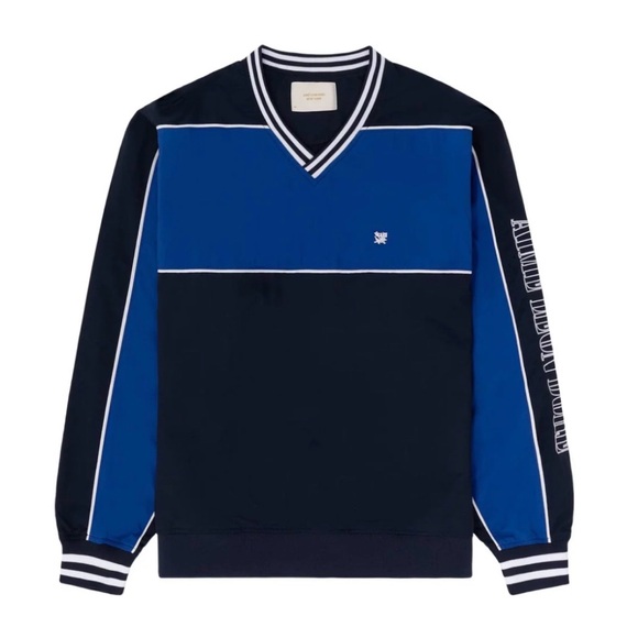 Aime Leon Dore Tops - Crest Nylon Pullover ‘navy blazer’ Aime Leon Dore Size Medium